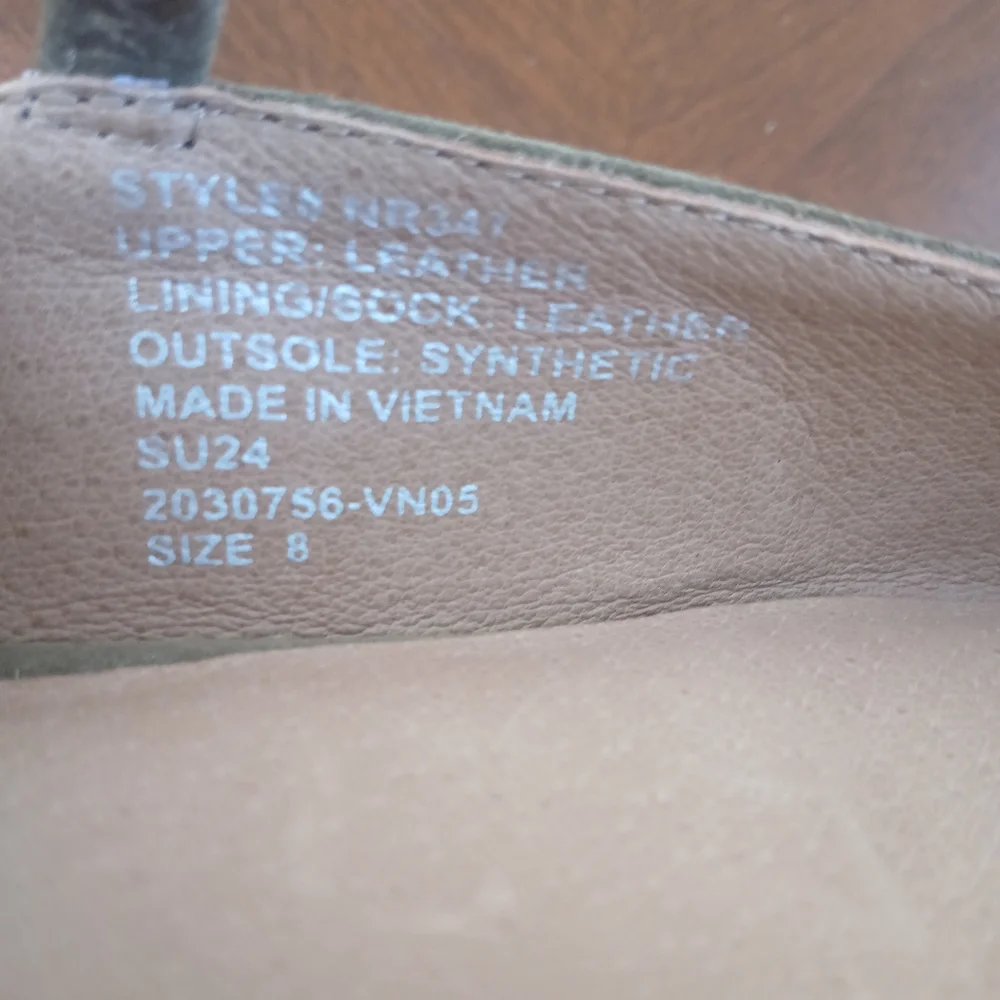 Madewell Olive Suede Mary Jane Flats - Picture 7 of 12